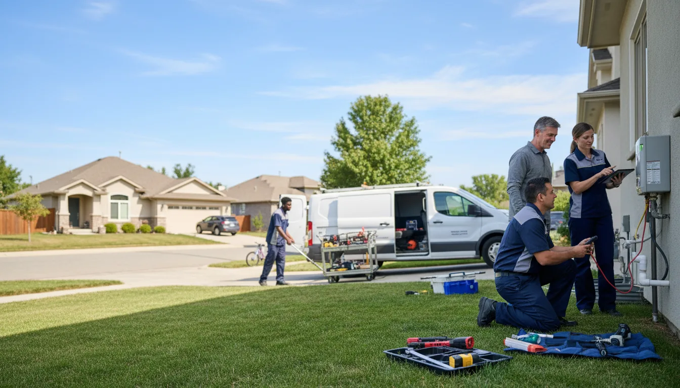 Tankless water heater service in Ratcliff, TX